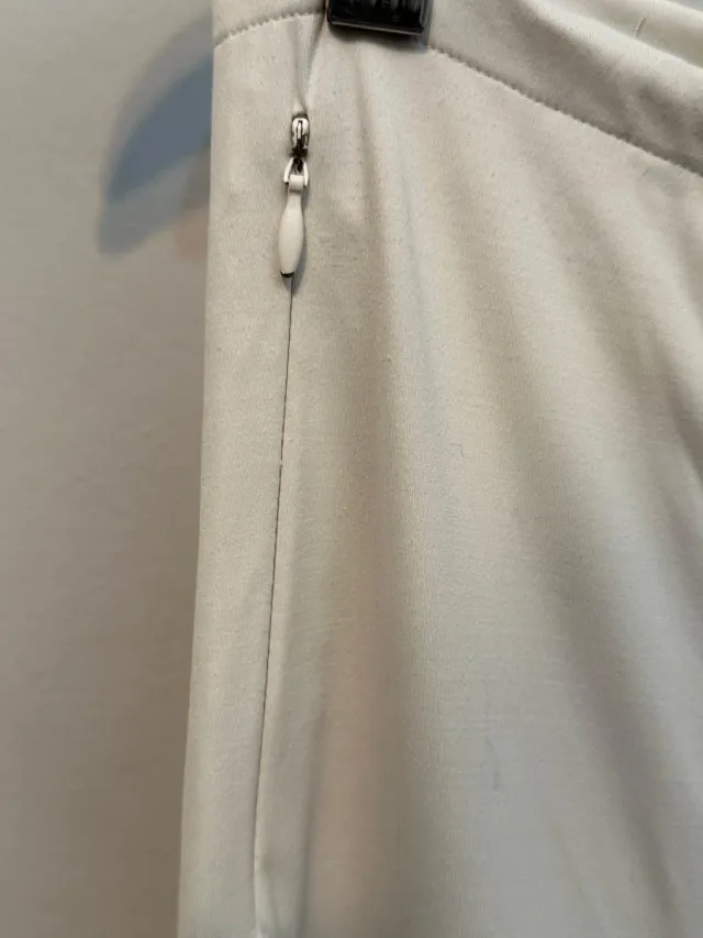 Pantalón deportivo Versace blanco roto