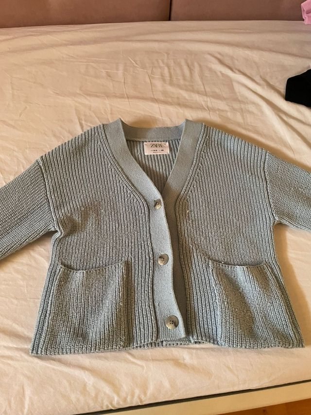 Chaqueta Zara azul