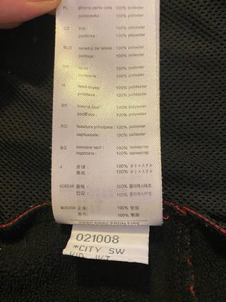 Giacca Salewa ragazzo 12/14 anni rossa