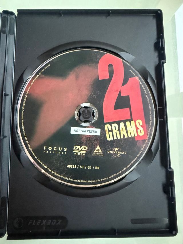 DVD 21 Gramos - Universal
