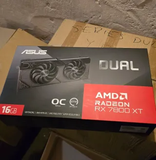 Tarjeta Gráfica ASUS RX 7800 XT DUAL 16GB