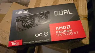 Tarjeta Gráfica ASUS RX 7800 XT DUAL 16GB