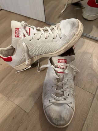 Adidas Stan Smith Bianche Rosse limited edition 40