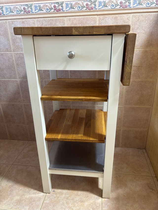 Carrello da cucina in legno Ikea Stenstorp