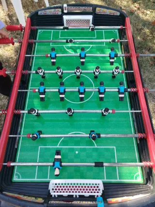Futbolín de mesa desmontable trasnportable niños 