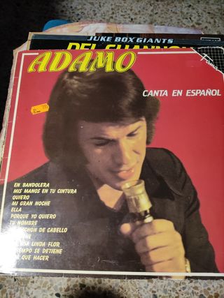 Vinilo Adamo Canta en Español
