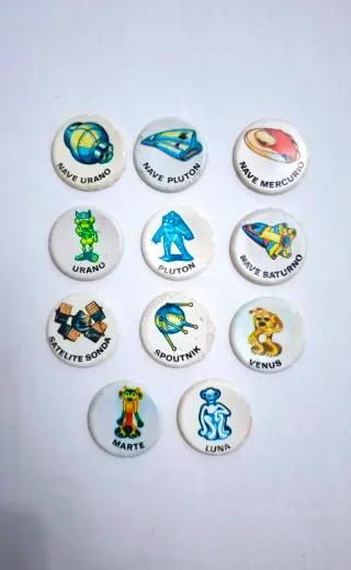 Cromos Pepsi Años 70 Tapón Botella Álbum Espacio
