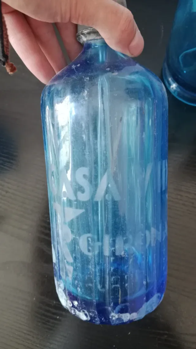 Lote 6 sifones españoles antiguos