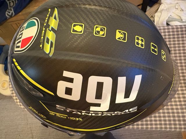 Casco AGV Pista GP Rossi Edición Limitada/ Carbono