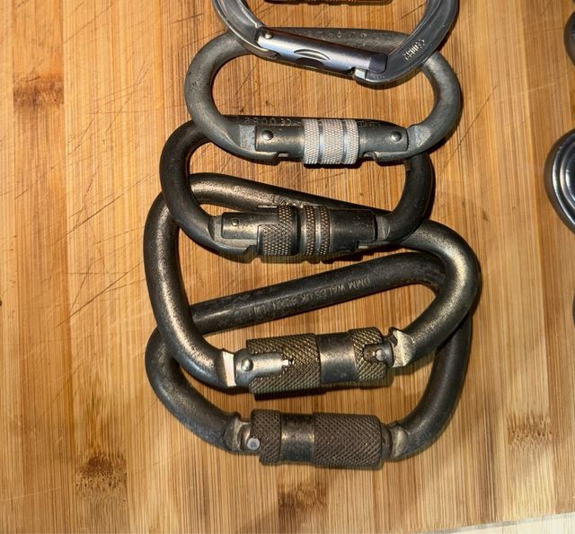 Pack mosquetones escalada