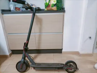 Patinete eléctrico gris