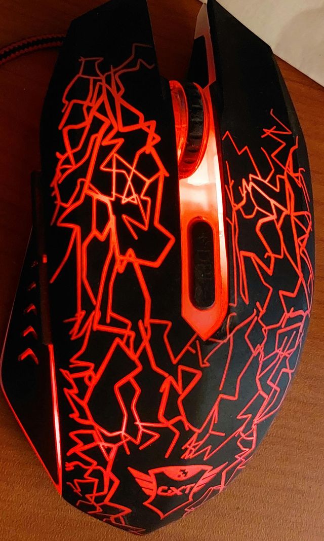 Mouse Gaming GXT 105 Nero e Blu