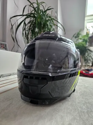 Casco Moto LS2 Negro y Amarillo