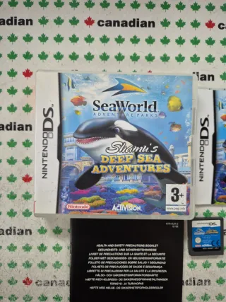 SeaWorld Shamu's Deep Sea Adventures DS