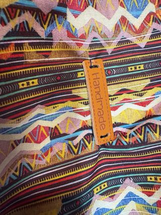 Pochette etnica grande handmade vintage