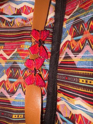 Pochette etnica grande handmade vintage