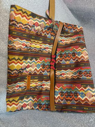Pochette etnica grande handmade vintage