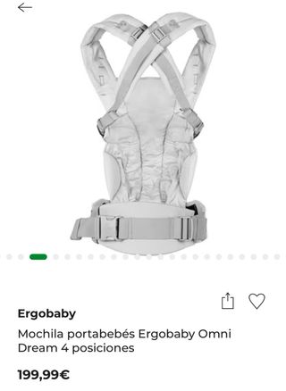 Mochila Portabebés Ergobaby Omni Dream