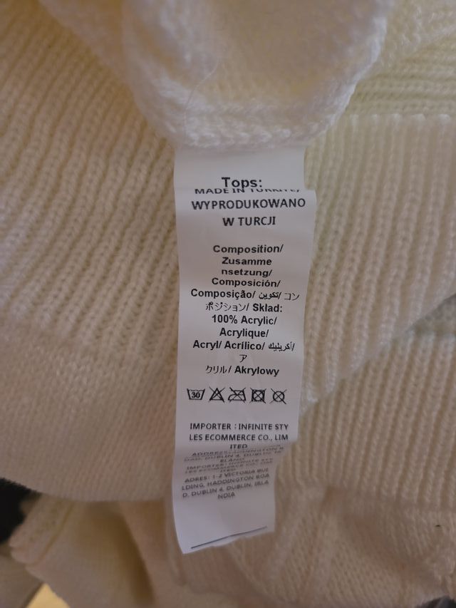 Conjunto de pontos brancos