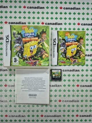 Bob Esponja: Globos de Doom Nintendo DS
