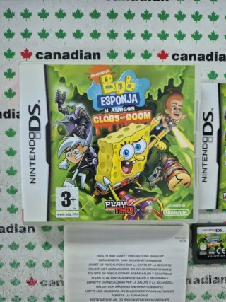 Bob Esponja: Globos de Doom Nintendo DS