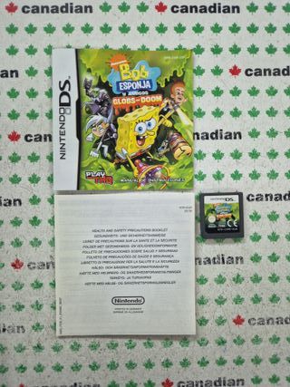 Bob Esponja: Globos de Doom Nintendo DS