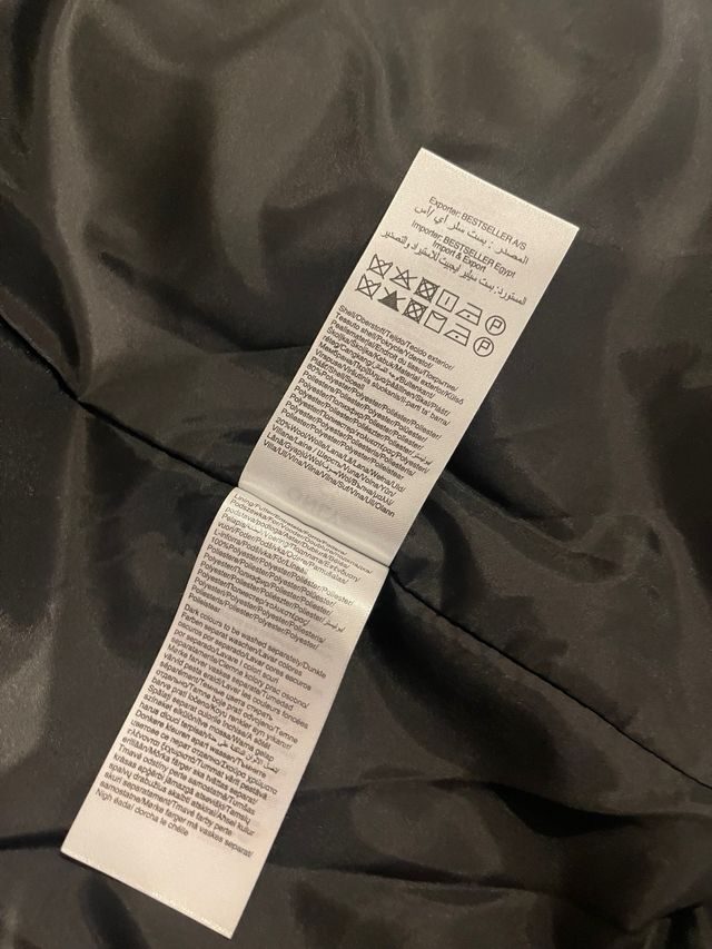 Abrigo Only verde oscuro