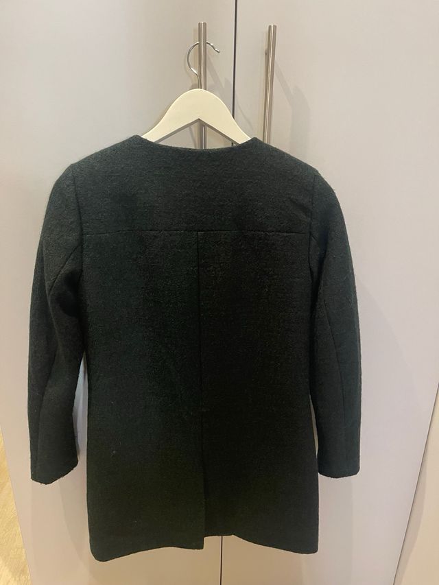 Abrigo Only verde oscuro