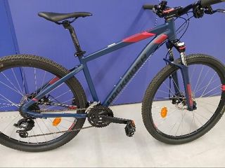 BICICLETA DE MONTAÑA 27,5" ROCKRIDER ST 520 AZUL ROSA
