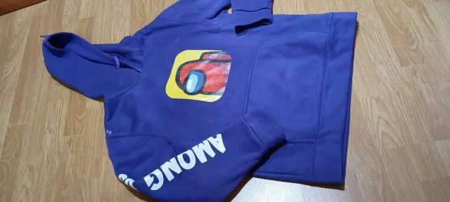 Sudadera Morada Among Us