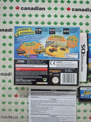 Bob Esponja: Botes de Choque Nintendo DS