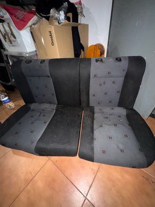 Asientos Traseros Seat Ibiza 6K2 + Plásticos