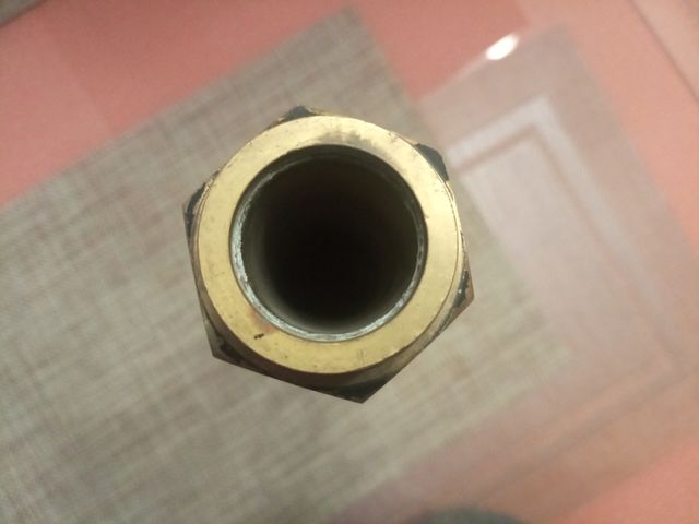 Tromba per locomotiva in ottone