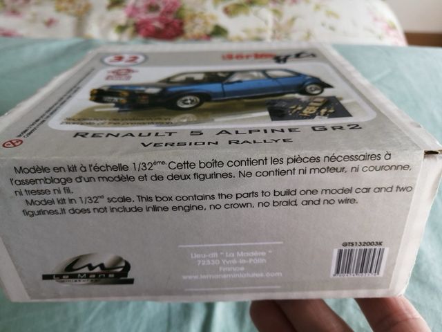 Maqueta Renault 5 Alpine GR2 Rallye