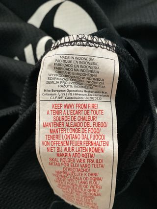 Camiseta Manchester United Nike Negra