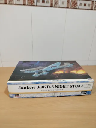 Maqueta Avión Junkers Ju87D-8 Night Stuka