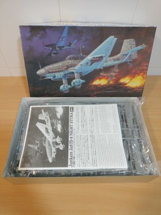 Maqueta Avión Junkers Ju87D-8 Night Stuka