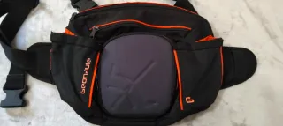 Marsupio Geonauta grande nero/arancione