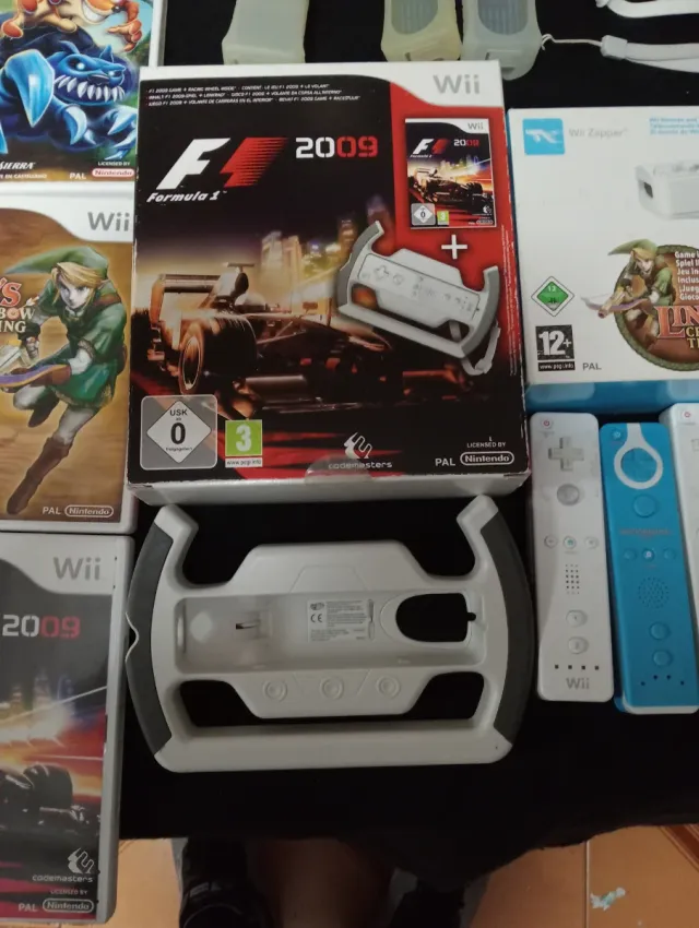 Pack Wii Completo: Consola, Juegos y Accesorios