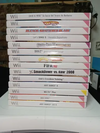 Pacchetto Wii completo: console, giochi e accessori