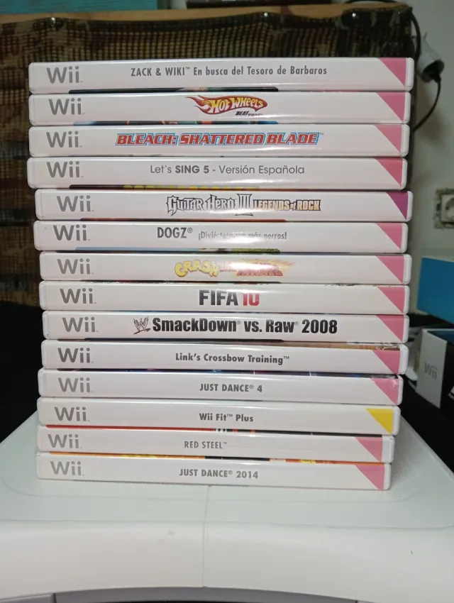 Pack Wii Completo: Consola, Juegos y Accesorios
