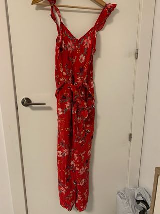 Mono Springfield floral rojo T S