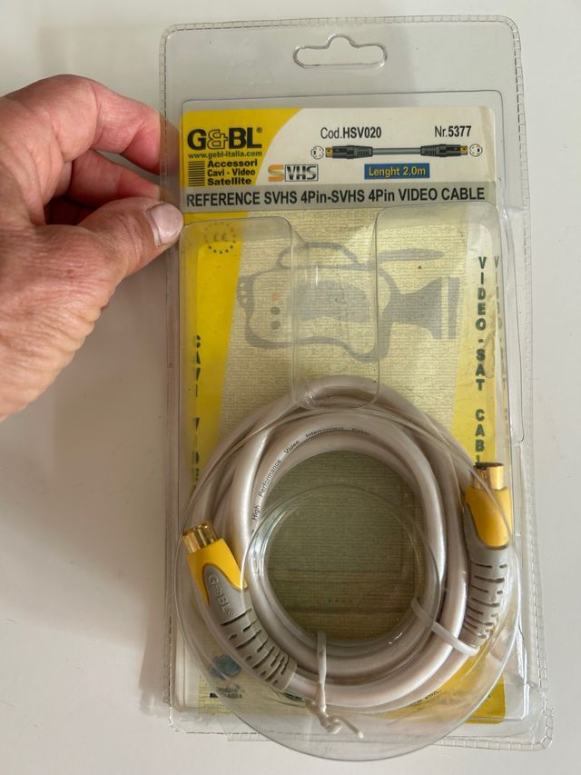 Cavo G&BL REFERENCE SVHS 4Pin 2m