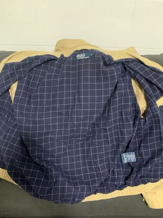 Chaqueta  Ralph Lauren Beige y forro Azul