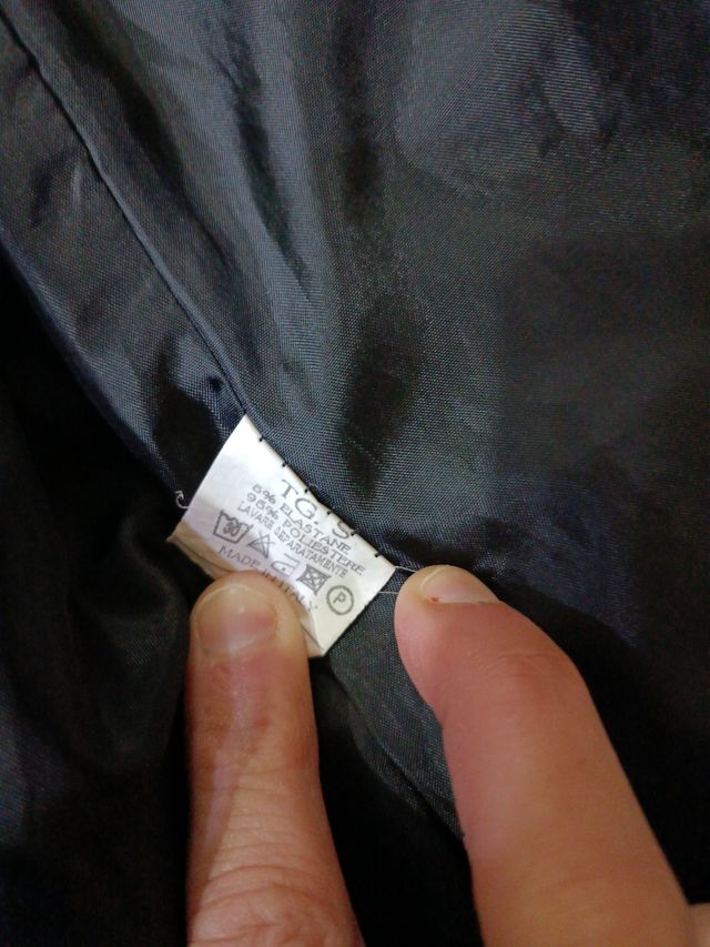 Cappottino donna nero metà lunghezza 