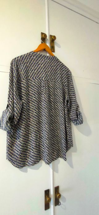Blusa estampada Menglu