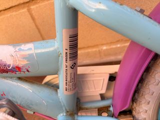 Bicicleta Frozen 16 Azul y Morado