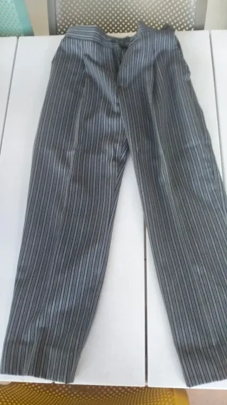 Pantalón fallero rayas (T.12 años, talla 33)