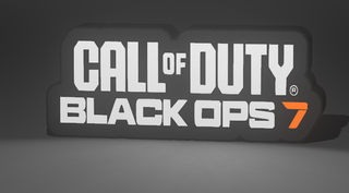 Letrero LED Call of Duty Black Ops 7