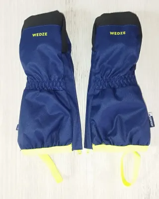 Manoplas Nieve Wedze Niños Azul/Amarillo